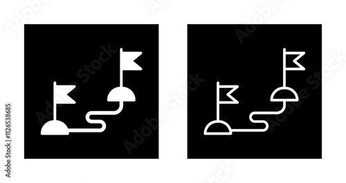Milestones Icon Design
