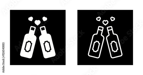 Wine Chill Icon Design