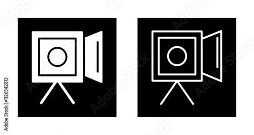 Camera Crew Icon Design