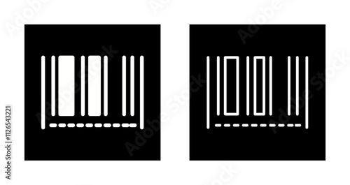 Barcode Stock Icon Design