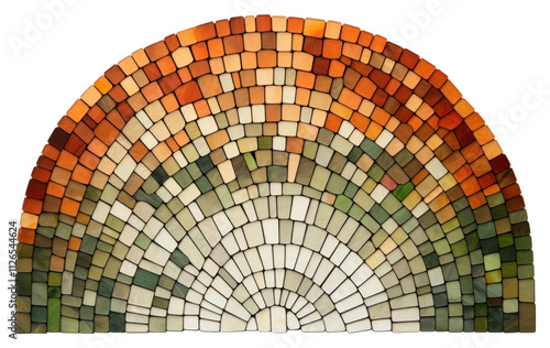 Mosaic tiles of tost art architecture backgrounds. photo