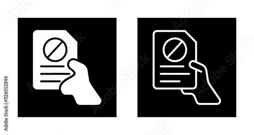 Resignation Icon Design
