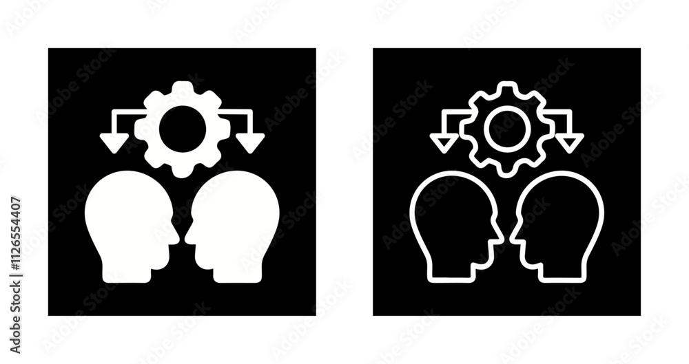Conflict Management Icon Design Conflict Management Icon Design
