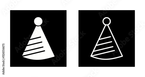 Party Hat Icon Design