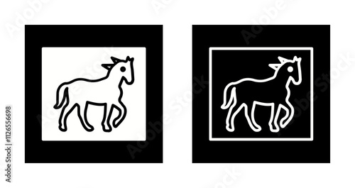 Pin the Tail Game Icon Design