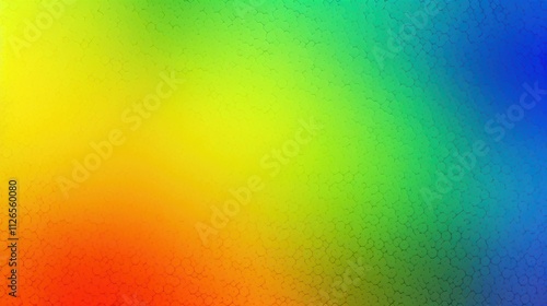 abstract rainbow background，Vibrant Honeycomb Pattern, Abstract Rainbow Gradient Spectrum