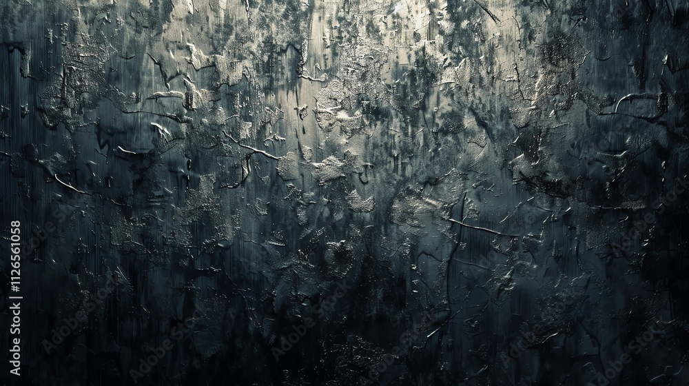 A dark, textured surface that resembles weathered concrete. A dark, textured surface that resembles weathered concrete.