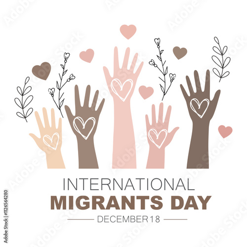 International Migrants Day, December 18 - calendar date.
