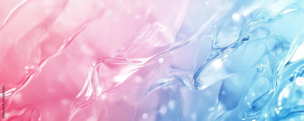 Flowing gradient transparent multilayer glass background Flowing gradient transparent multilayer glass background