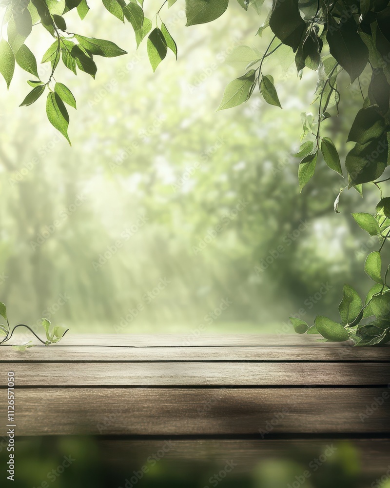 Natural background with beautiful diffused light and shadows