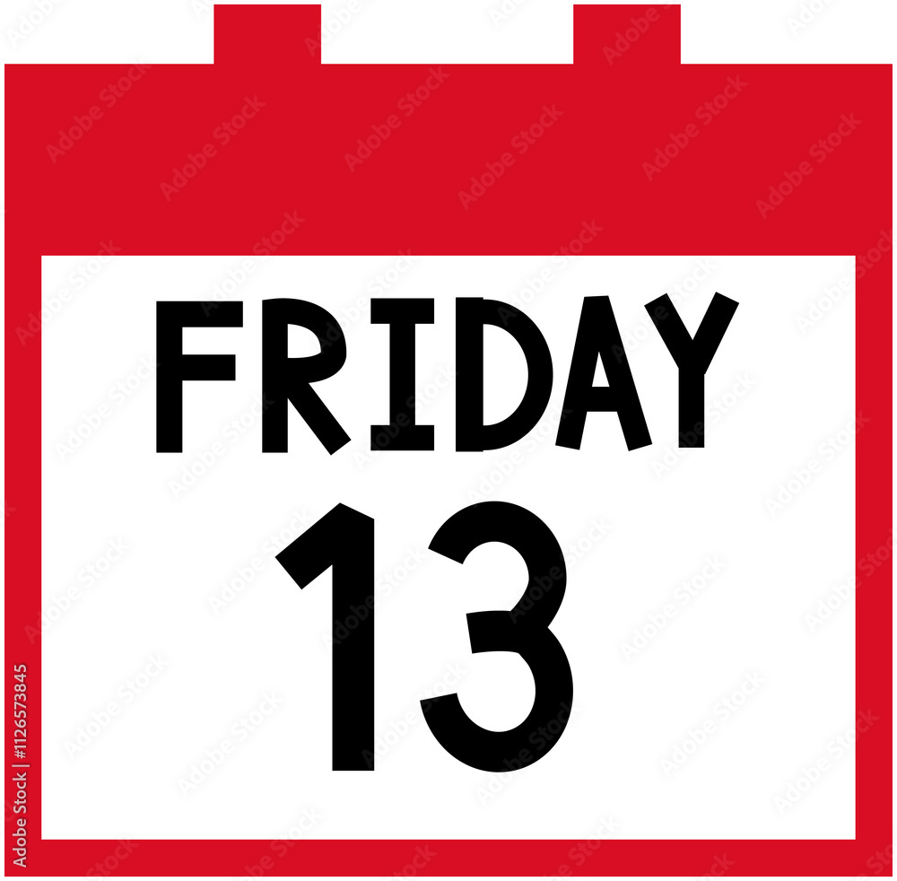 Black Friday Date Calendar Icon Black Friday Date Calendar Icon
