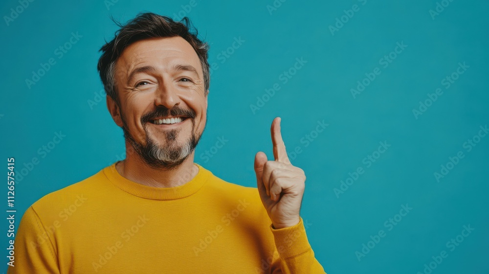 It's Ok. Close up portrait of happy mature man doing ok gesture isolated over blue studio wall, copyspace It's Ok. Close up portrait of happy mature man doing ok gesture isolated over blue studio wall, copyspace