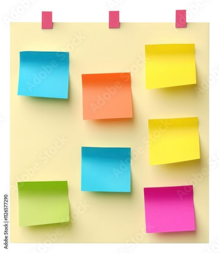 PNG sticky notes transparent background.