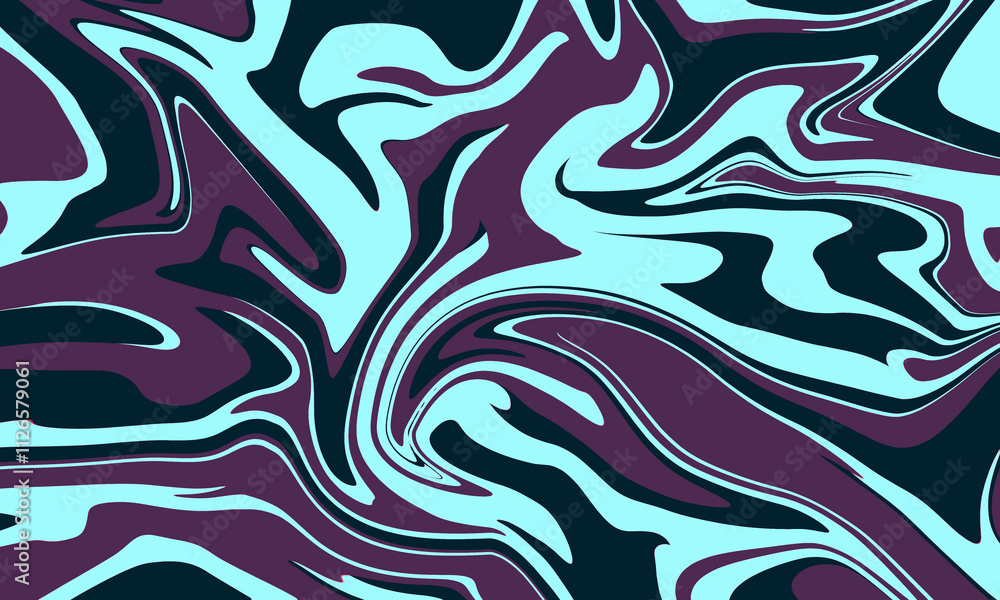 A vibrant and abstract liquid art background in shades of blue, purple, and black. A vibrant and abstract liquid art background in shades of blue, purple, and black.