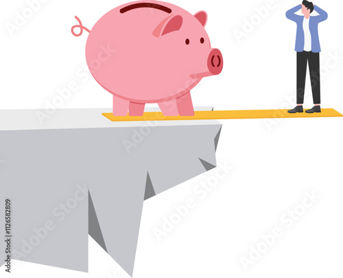 Financial problems, financial risks and crises, economic crisis, financial leverage, investment returns high yield high risk,

