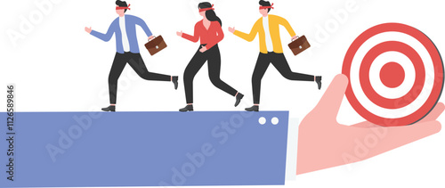 Deviation from the direction of the path, deviation from the goal, disappointment or unsuccessfulness,

