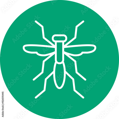 Gnat line circle icon