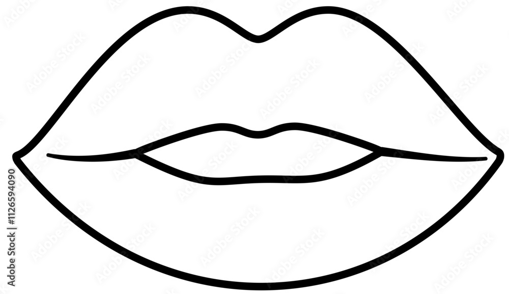 Plump lips outline vector.
Sexy female lips.
Isolated Woman's lips clipart.
Valentine's day element.
Transparent background. Plump lips outline vector.
Sexy female lips.
Isolated Woman's lips clipart.
Valentine's day element.
Transparent background.