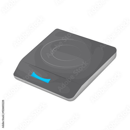 Illustration of Induction Cooktop