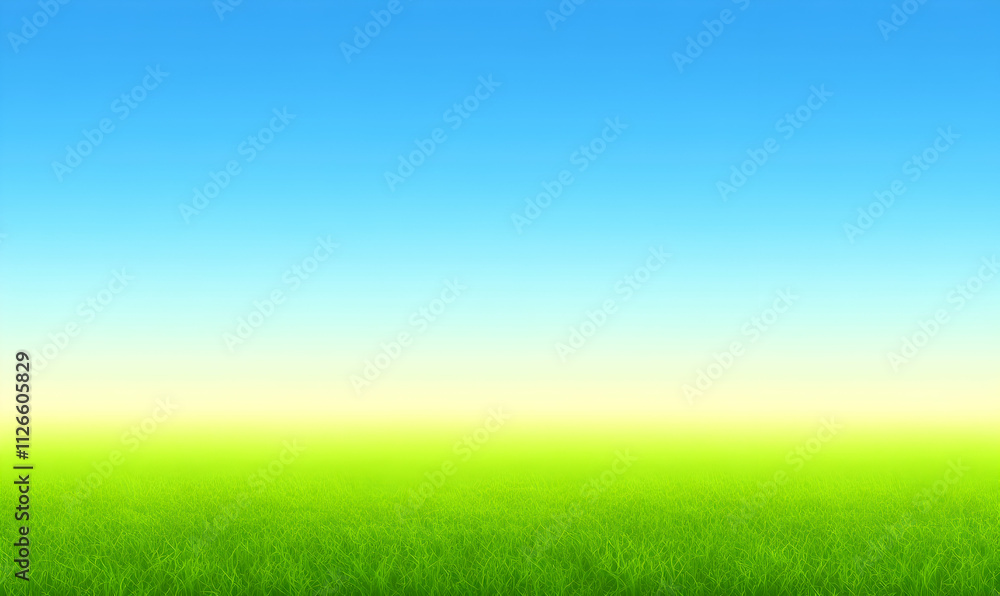 Serene landscape photo of a vibrant green field stretching to a clear blue sky. Perfect for backgrounds or nature-themed projects. Serene landscape photo of a vibrant green field stretching to a clear blue sky. Perfect for backgrounds or nature-themed projects.