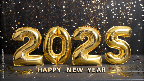 background haooy new year 2025 photo