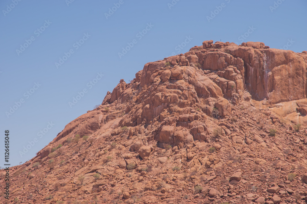 Namibia's stones - geological features of the desert. Namibia's stones - geological features of the desert.