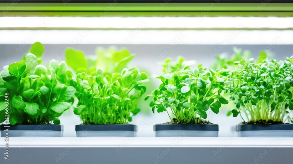Small Indoor Plants Displaying Various Green Shades Small Indoor Plants Displaying Various Green Shades