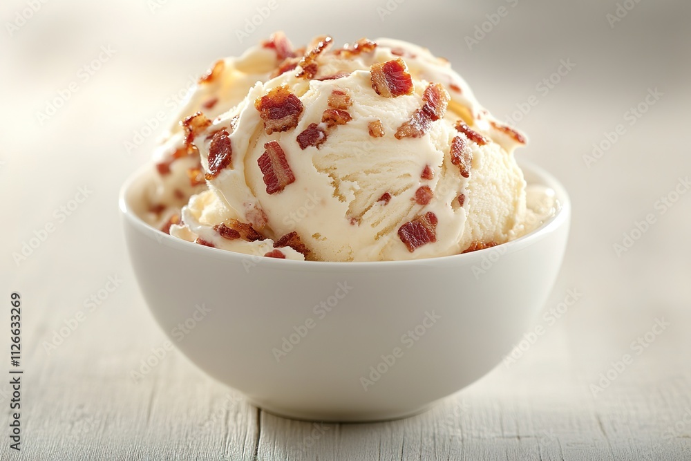 Keto Maple Bacon Ice Cream with Crispy Bacon Bits and Sugar-Free Maple Syrup
Keto Maple Bacon Ice Cream with Crispy Bacon Bits and Sugar-Free Maple Syrup
