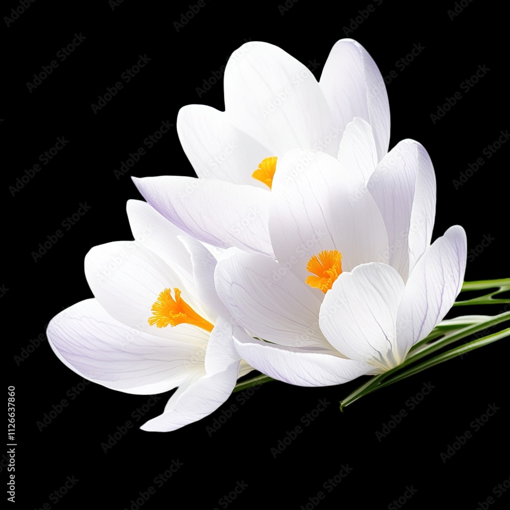 Fototapeta premium white water lily