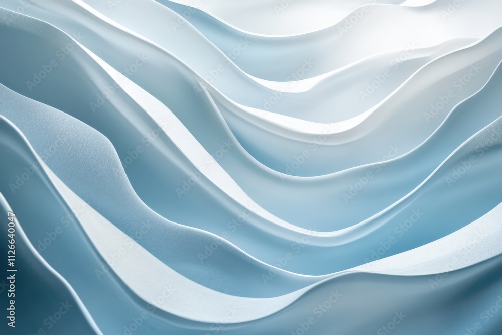 abstract waves in soft blue tones for modern design abstract waves in soft blue tones for modern design