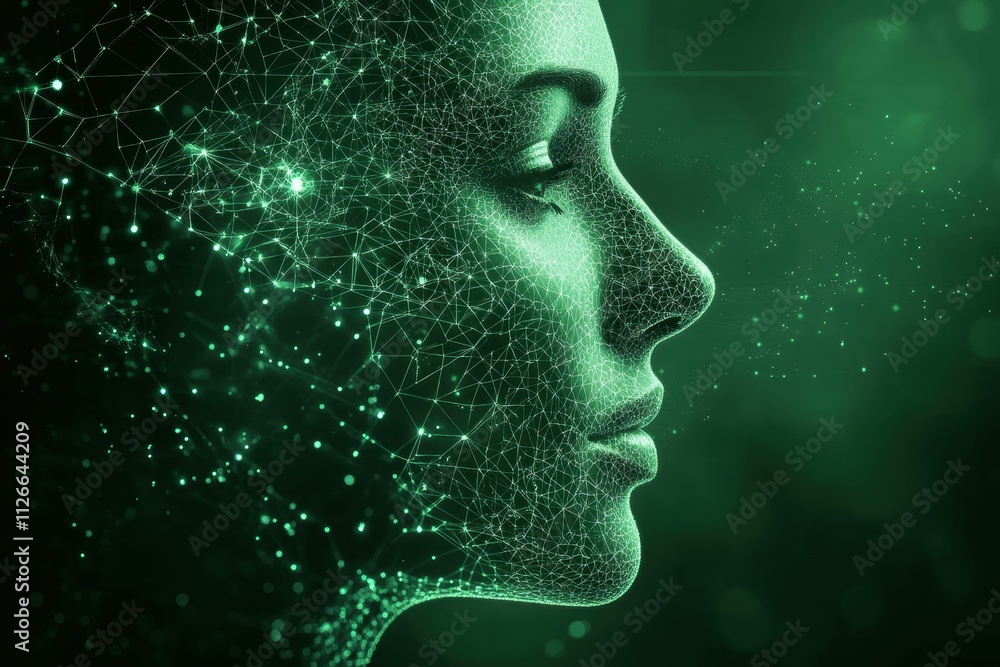 Digital Woman Profile, Green Network Digital Woman Profile, Green Network