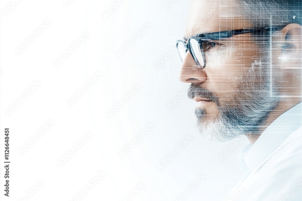 A male doctor studies financial charts, focusing on healthcare management strategies. His thoughtful expression and glasses emphasize his dedication to improving patient care through data analysis A male doctor studies financial charts, focusing on healthcare management strategies. His thoughtful expression and glasses emphasize his dedication to improving patient care through data analysis