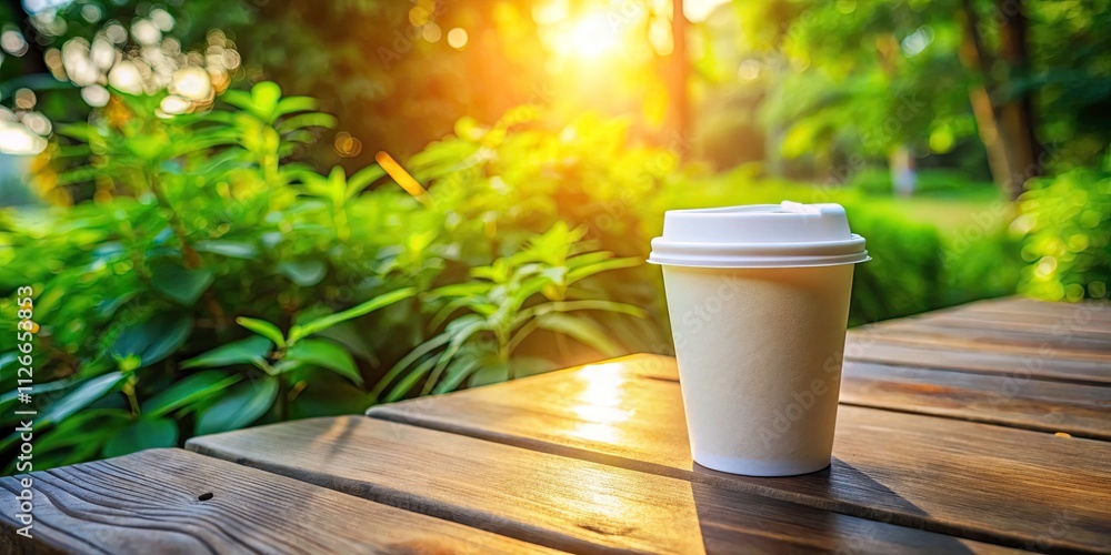 Drone Photography Coffee Cup Mockup: Aerial View White Paper Coffee Cup Product Photography Drone Photography Coffee Cup Mockup: Aerial View White Paper Coffee Cup Product Photography