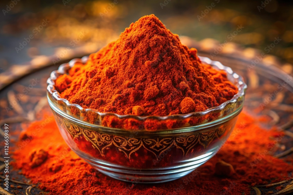 Henna Powder in Glass Bowl - Top View, Aerial Shot, Organic Dye, Natural Beauty, Mehndi Ceremony, Indian Wedding, Spiritual Ritual Henna Powder in Glass Bowl - Top View, Aerial Shot, Organic Dye, Natural Beauty, Mehndi Ceremony, Indian Wedding, Spiritual Ritual