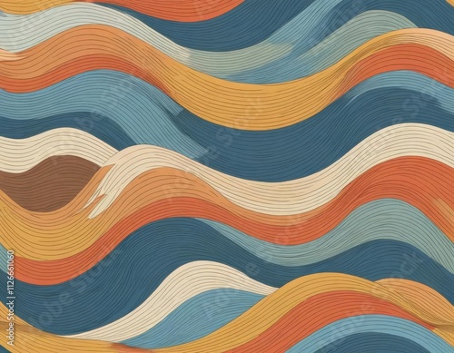 seamless wave pattern