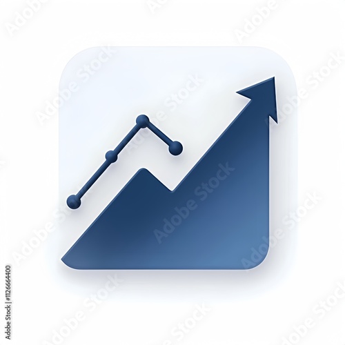 Market Analysis and Economics Icon Logo – Data and Trend Forecasting Design