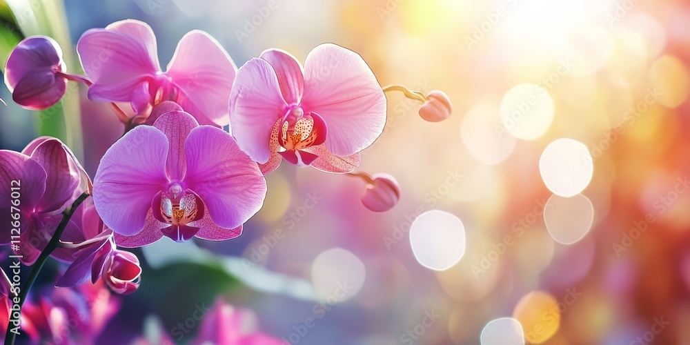 Stunning pink orchid flower, showcasing the exquisite beauty of phalaenopsis varieties, captivates with its vibrant hues and delicate petals, making it a true floral masterpiece. Stunning pink orchid flower, showcasing the exquisite beauty of phalaenopsis varieties, captivates with its vibrant hues and delicate petals, making it a true floral masterpiece.