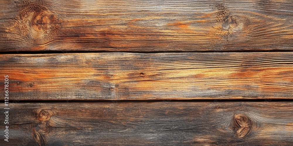 Naklejka premium Detailed texture and pattern of a wooden board create a visually appealing backdrop. The wooden board s texture and pattern offer a unique aesthetic for various design projects.