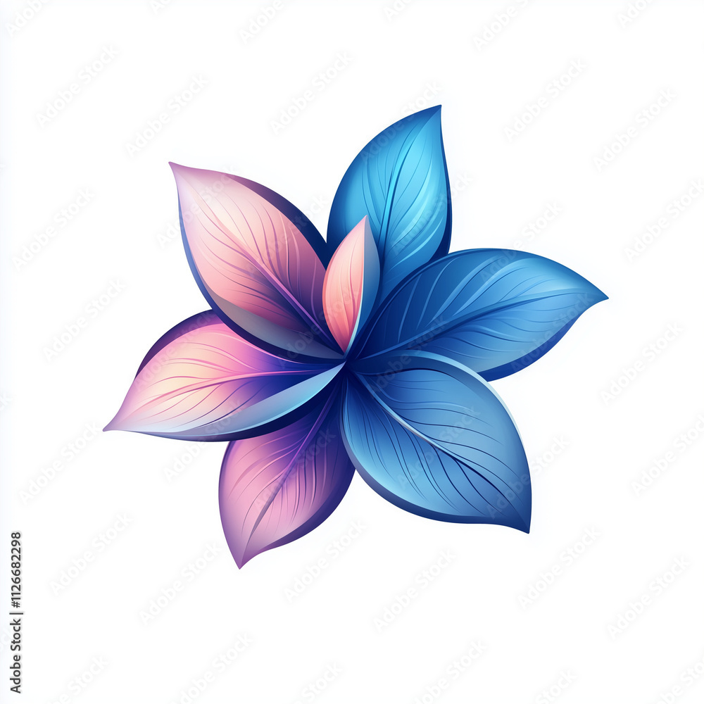 Illustration vector logo flower Illustration vector logo flower