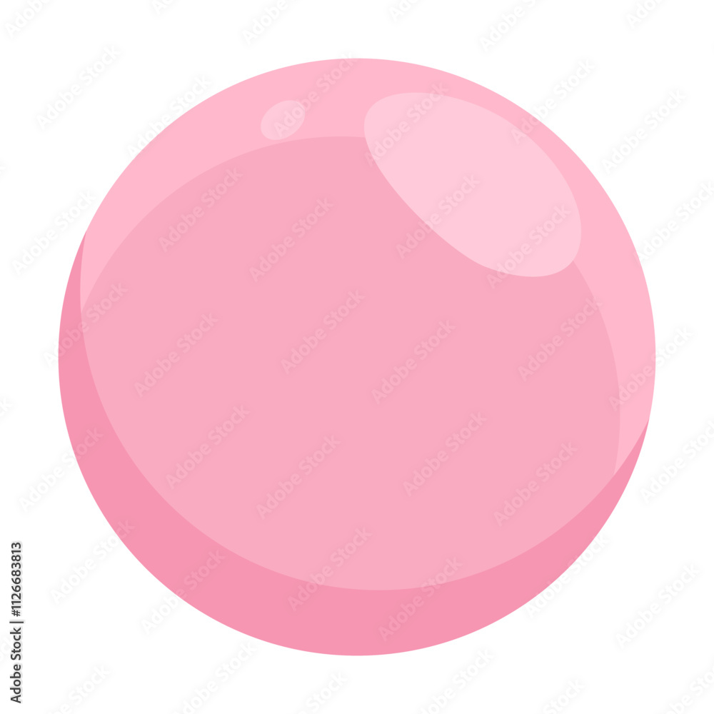 Bubble gum splash. Cartoon chewy sweet candy. Stains and sticky stretchy form. Children bubblegum. Vector illustration Bubble gum splash. Cartoon chewy sweet candy. Stains and sticky stretchy form. Children bubblegum. Vector illustration