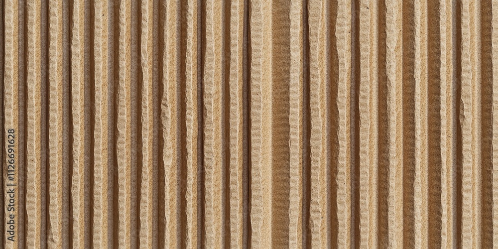 Seamless texture of corrugated cardboard kraft paper showcasing medium roughness, perfect for design projects requiring high quality kraft paper textures. Explore the versatility of this seamless Seamless texture of corrugated cardboard kraft paper showcasing medium roughness, perfect for design projects requiring high quality kraft paper textures. Explore the versatility of this seamless