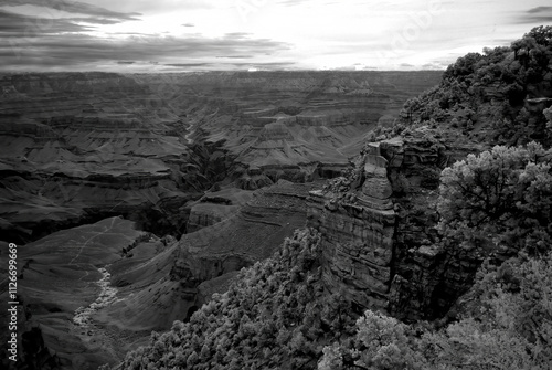 Grand Canyon Arizona In Infrared
