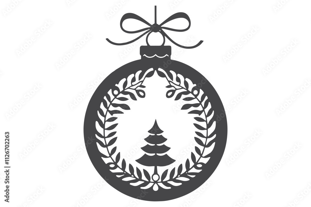Christmas Clipart, Elegant Christmas Elements for Cricut and Silhouette, Festive Christmas Elements SVG Cut File Christmas Clipart, Elegant Christmas Elements for Cricut and Silhouette, Festive Christmas Elements SVG Cut File