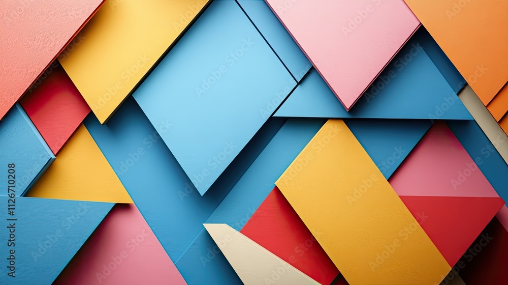 Abstract colorful geometric shapes background. (2) Abstract colorful geometric shapes background. (2)