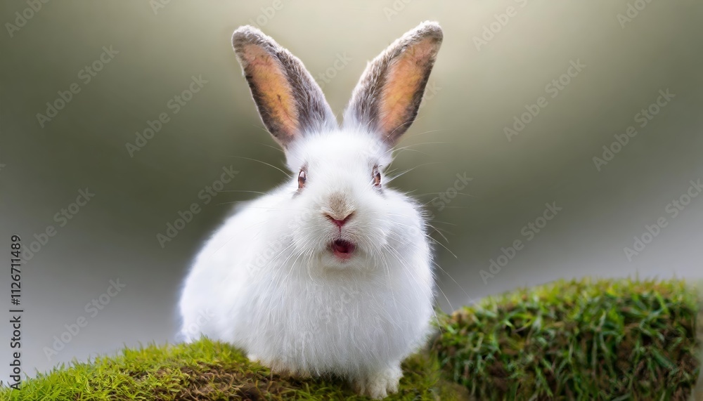 Adorable White Rabbit Smiling and Laughing in Isolation Perfect for Pet Lovers, Illustrating Joy and Happiness in the World of Cute Bunnies Ideal for Animal Enthusiasts and Social Media Sharing Adorable White Rabbit Smiling and Laughing in Isolation Perfect for Pet Lovers, Illustrating Joy and Happiness in the World of Cute Bunnies Ideal for Animal Enthusiasts and Social Media Sharing
