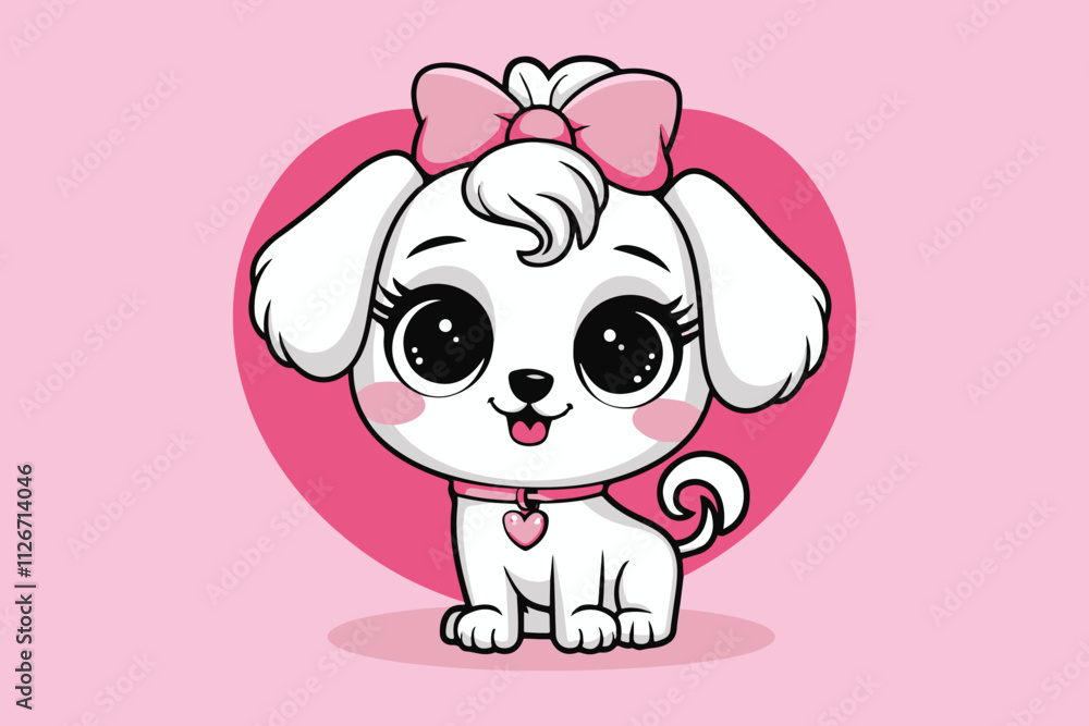 Puppy Love Cute and Adorable vector Puppy Love Cute and Adorable vector