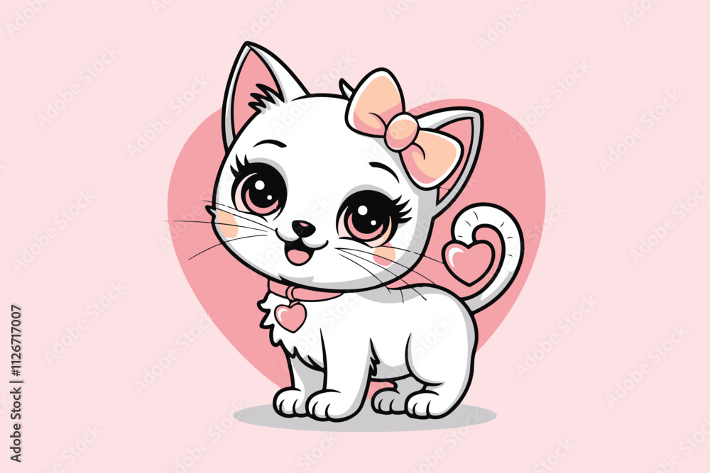 Puppy Love Cute and Adorable vector 
