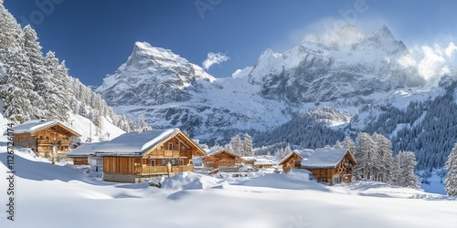The Malga Fane hut is recognized as one of the most stunning alpine villages. This alpine village showcases unique architecture and breathtaking scenery, making it a true alpine village gem.