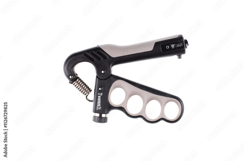 hand sports expander isolated on white background hand sports expander isolated on white background