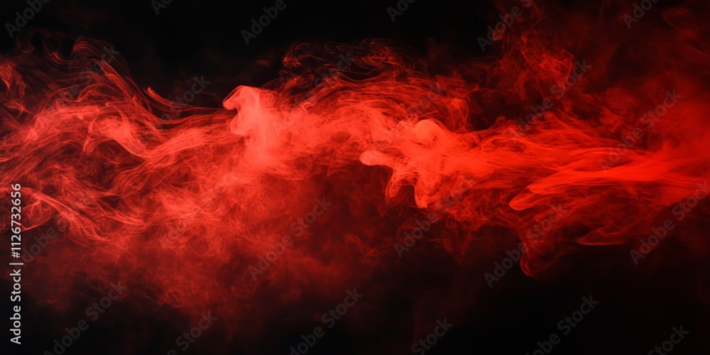 Dynamic red smoke swirling on a black background creates a striking visual effect. This motion of red smoke against the dark backdrop enhances the dramatic appeal of the composition. Dynamic red smoke swirling on a black background creates a striking visual effect. This motion of red smoke against the dark backdrop enhances the dramatic appeal of the composition.